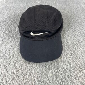 Nike Athletic Cap Black One Size Fits All Polyester Sportswear